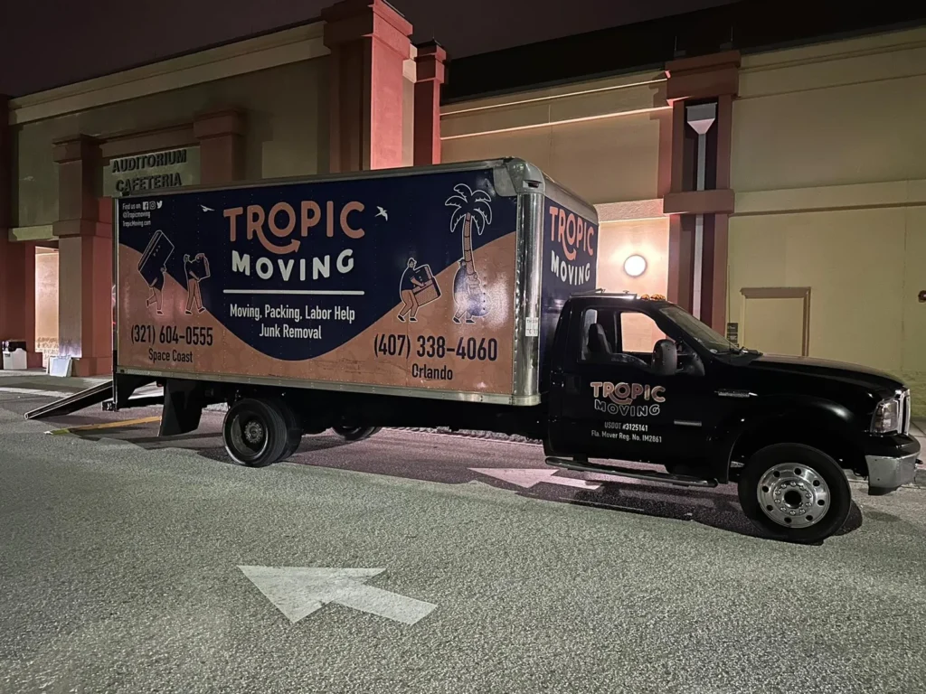 Tropic vehicle supporting an active commercial project