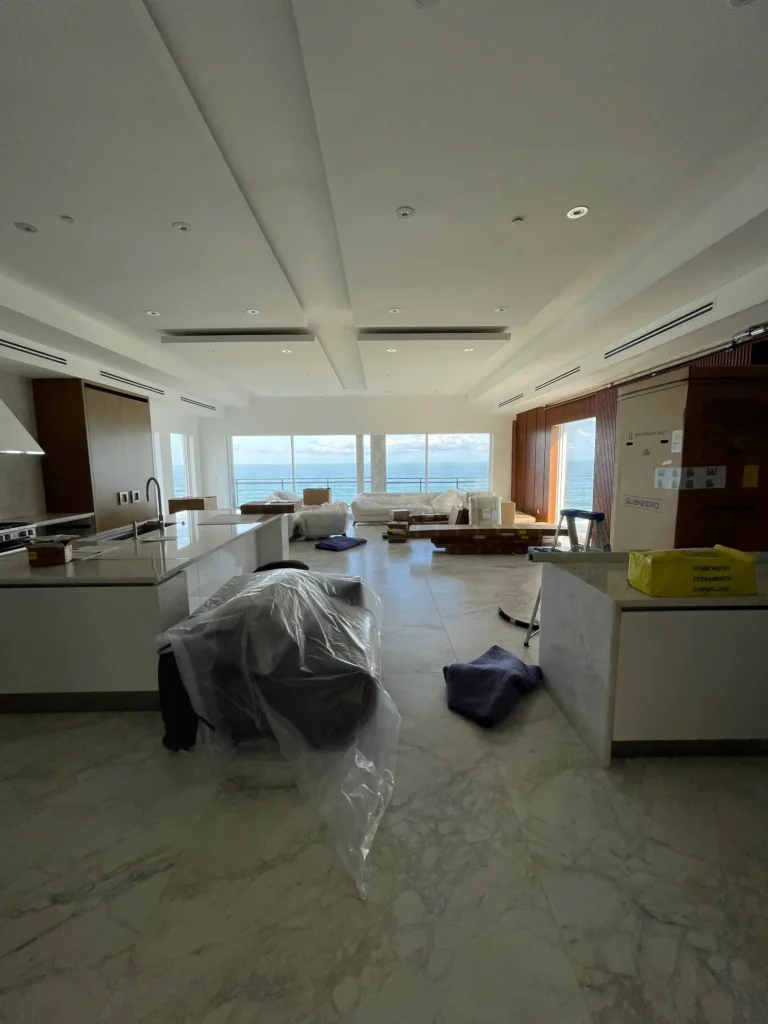 Interior design and furniture logistics